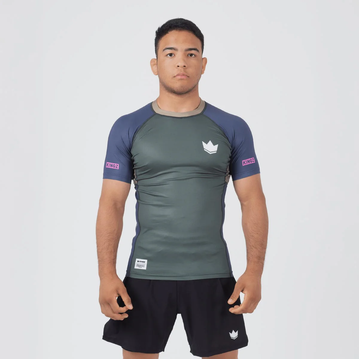 Rashguard maniche corte No-Gi Kingz Draft