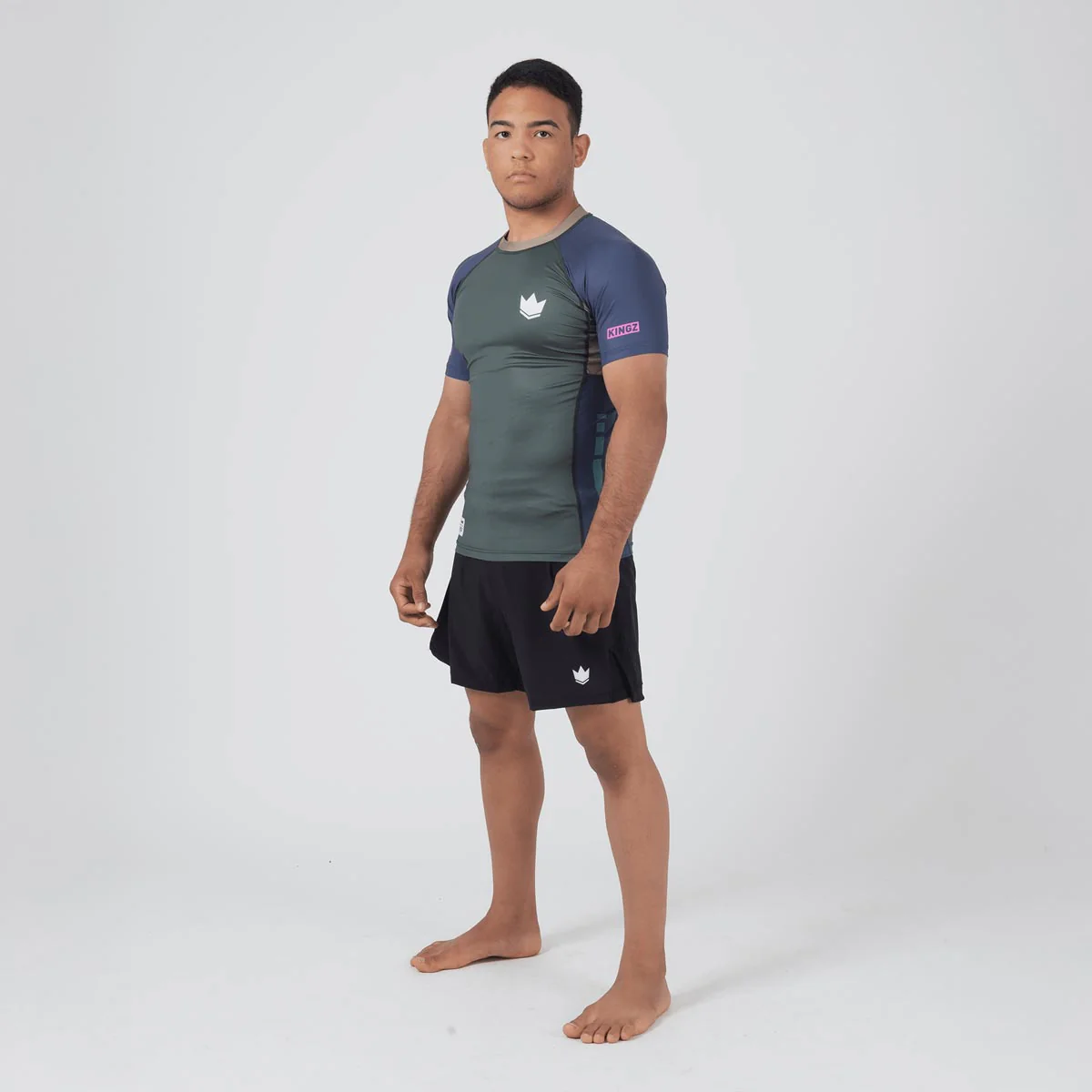 Rashguard maniche corte No-Gi Kingz Draft - immagine 4