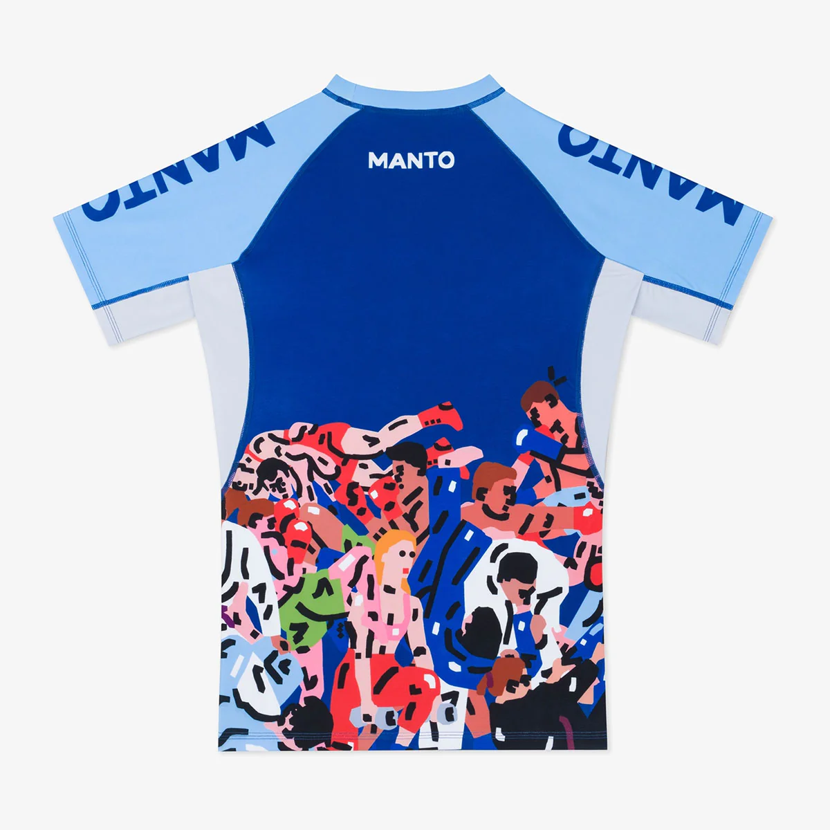 Rashguard Manto Gym 3.0 maniche corte Blu - immagine 3