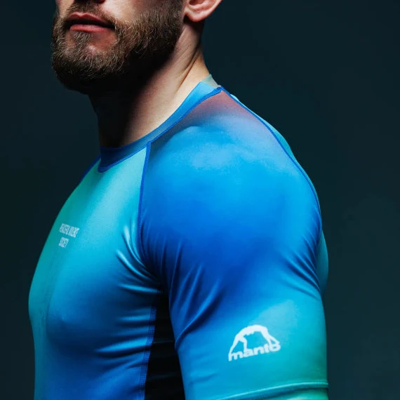 Rashguard Manto Society maniche corte Gradient - immagine 7