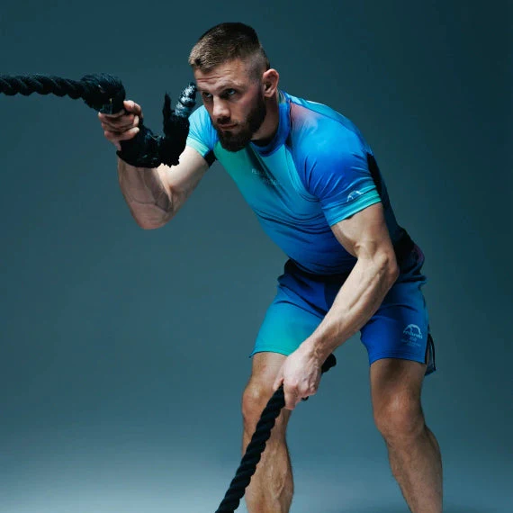 Rashguard Manto Society maniche corte Gradient - immagine 8