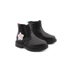 Stivaletto primi passi con zip da bimba