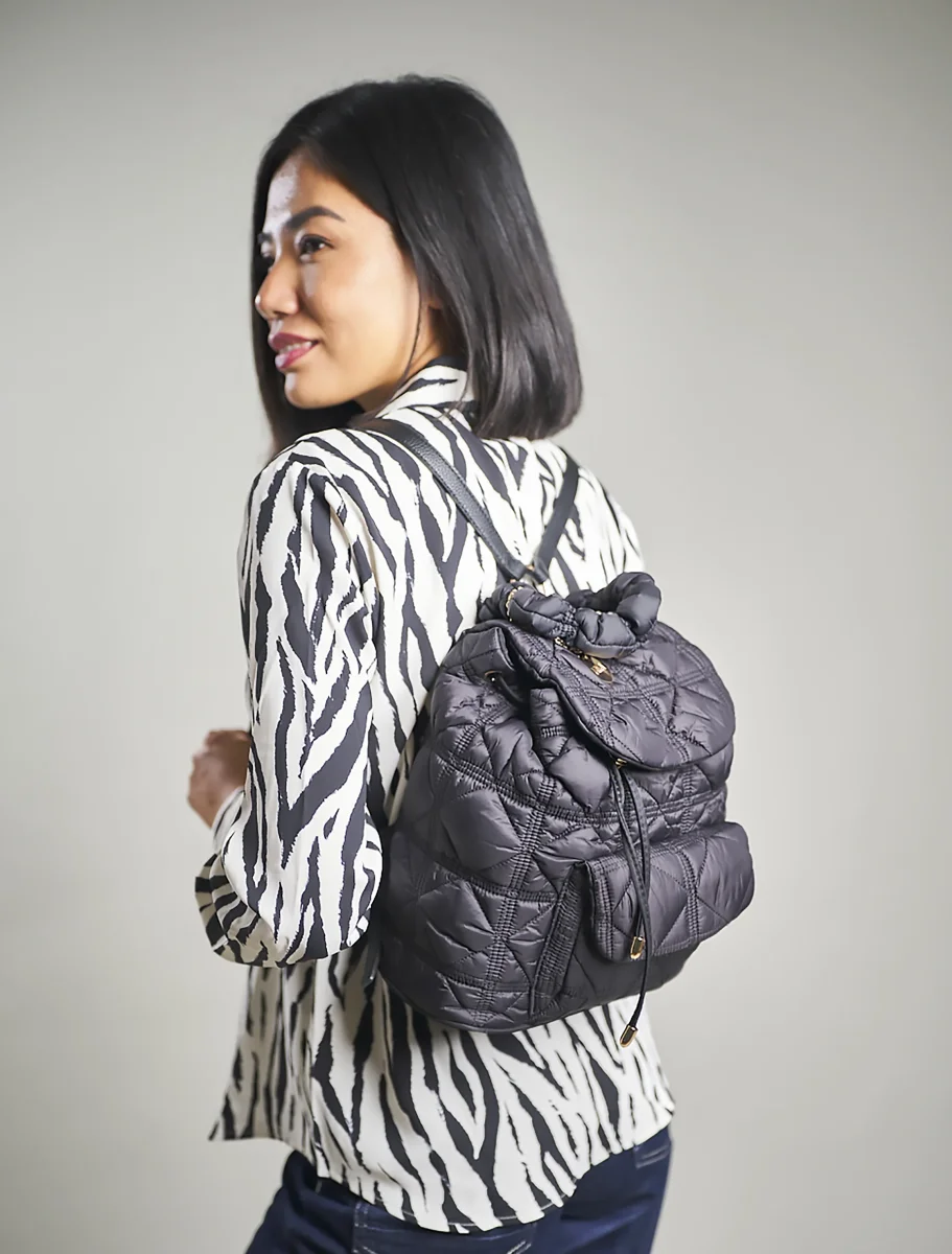 Zaino trapuntato da donna - immagine 6