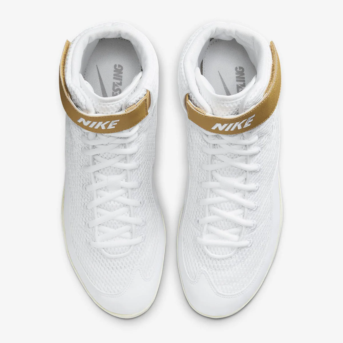 Scarpe da Lotta-Wrestling Nike Inflict 3 Bianco-Oro - immagine 5