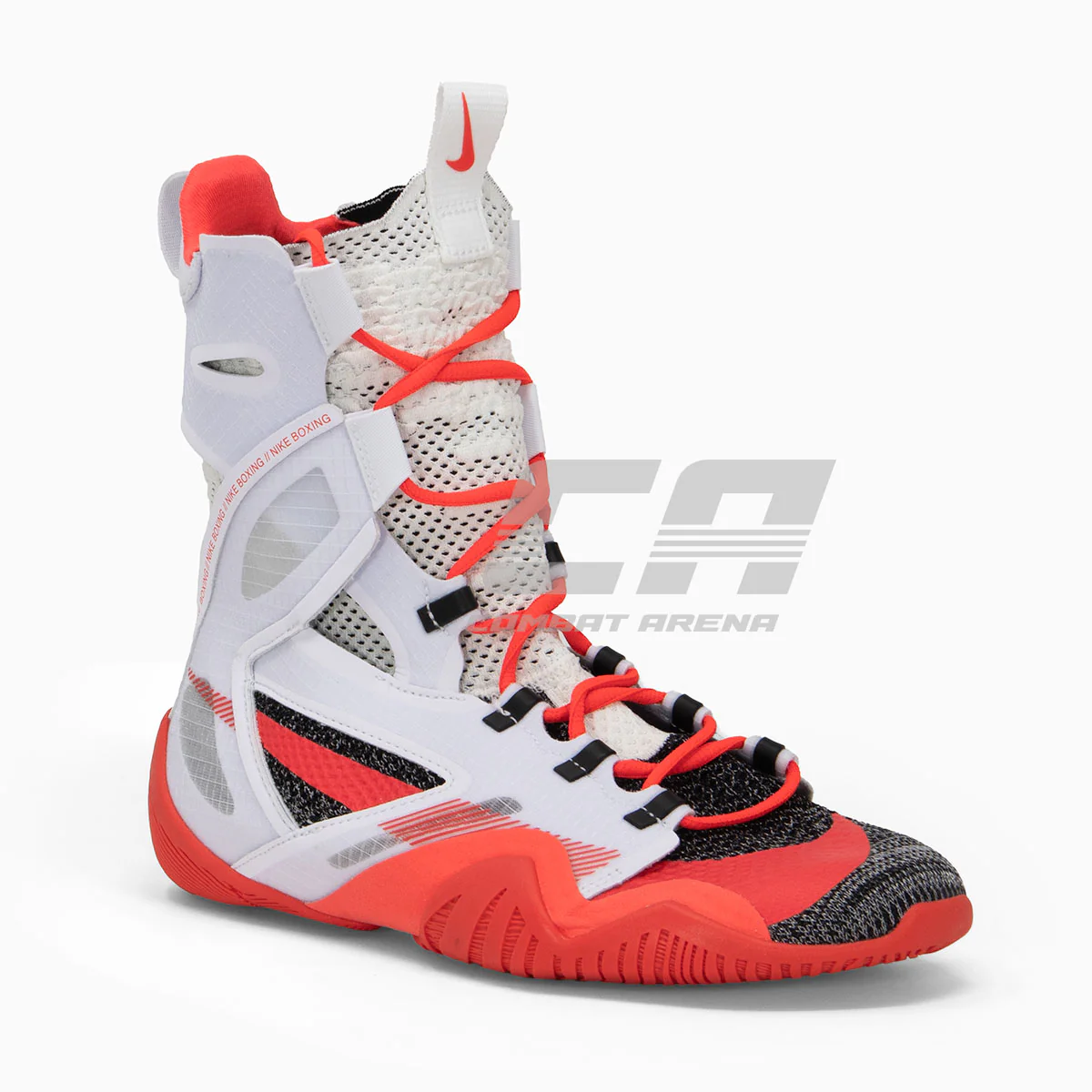 Scarpe da boxe Nike Hyperko 2.0 Bianco-Crimson - immagine 4