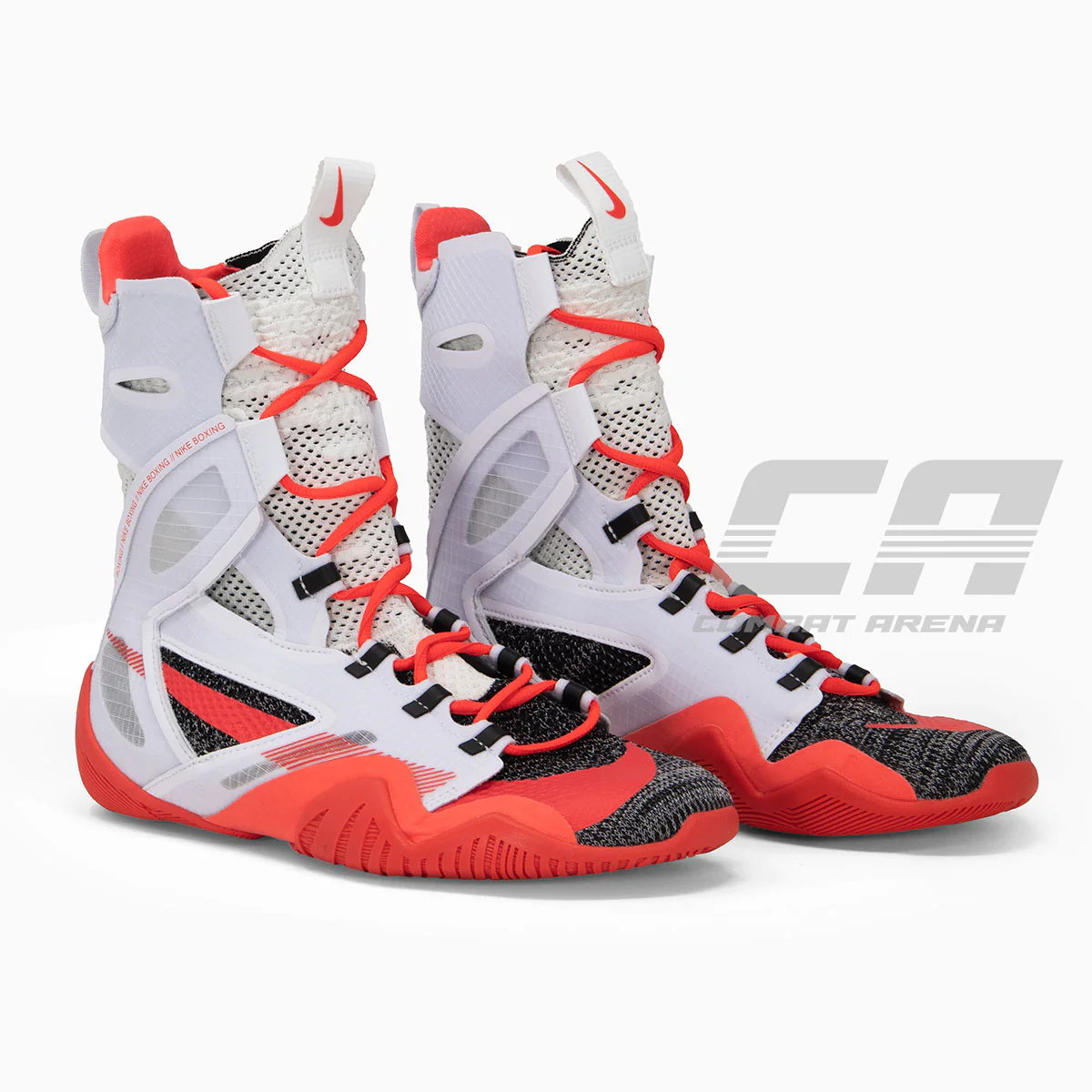 Scarpe da boxe Nike Hyperko 2.0 Bianco-Crimson - immagine 6