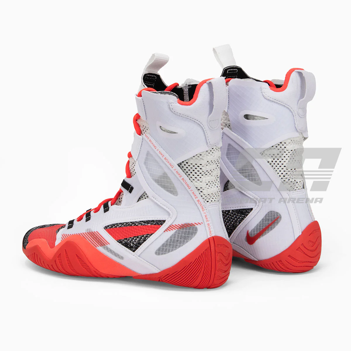 Scarpe da boxe Nike Hyperko 2.0 Bianco-Crimson - immagine 7