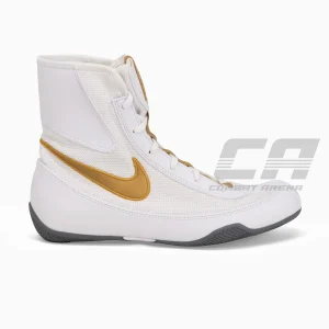 Scarpe da boxe Nike Machomai Bianco-Oro
