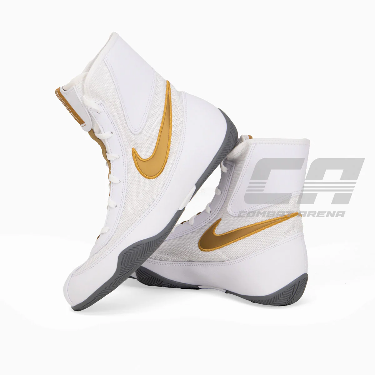 Scarpe da boxe Nike Machomai Bianco-Oro - immagine 7