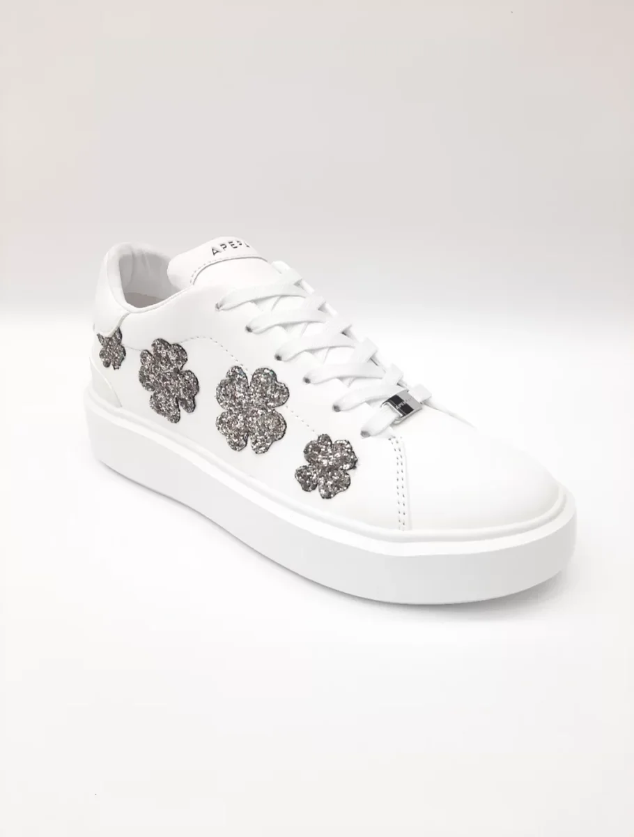 SNEAKERS IN PELLE PAT APEPAZZA