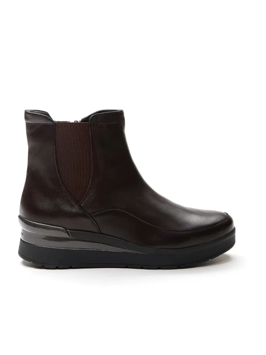 TRONCHETTO CON ZIP LATERALE CREAM STONEFLY DONNA - immagine 3