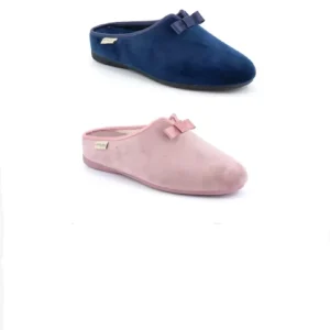 CIABATTA IN VELLUTO CON FIOCCO ADRI GRUNLAND DONNA