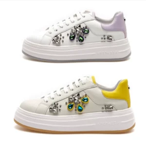 SNEAKER  ALLACCIATA CON PIETRE LEDA APEPAZZA