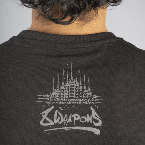 T-shirt 8 Weapons Yantra nero - immagine 8
