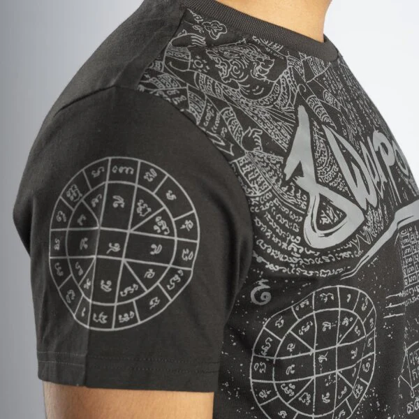 T-shirt 8 Weapons Yantra nero - immagine 9