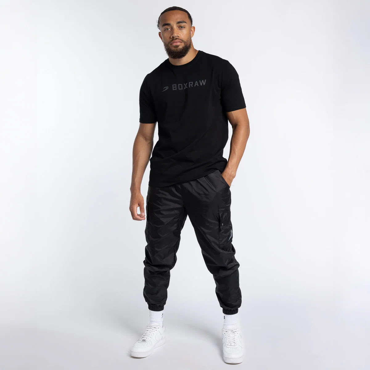 T-shirt Boxraw A.B.C. Nero-nero - immagine 3