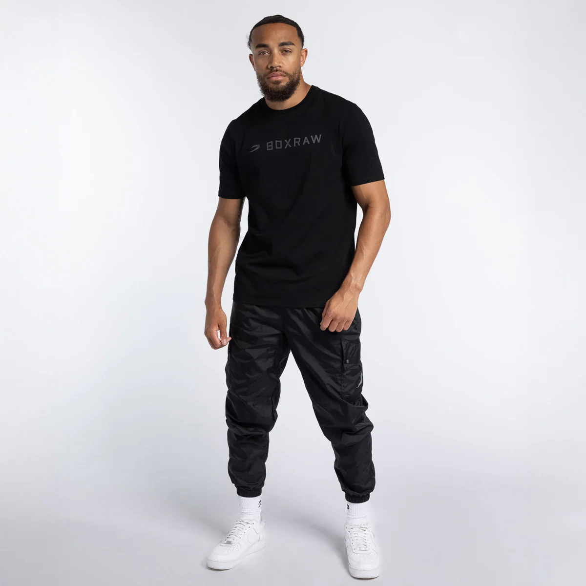 T-shirt Boxraw A.B.C. Nero-nero - immagine 4