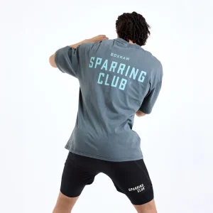 T-shirt Boxraw Sparring Club Oversize Grigio