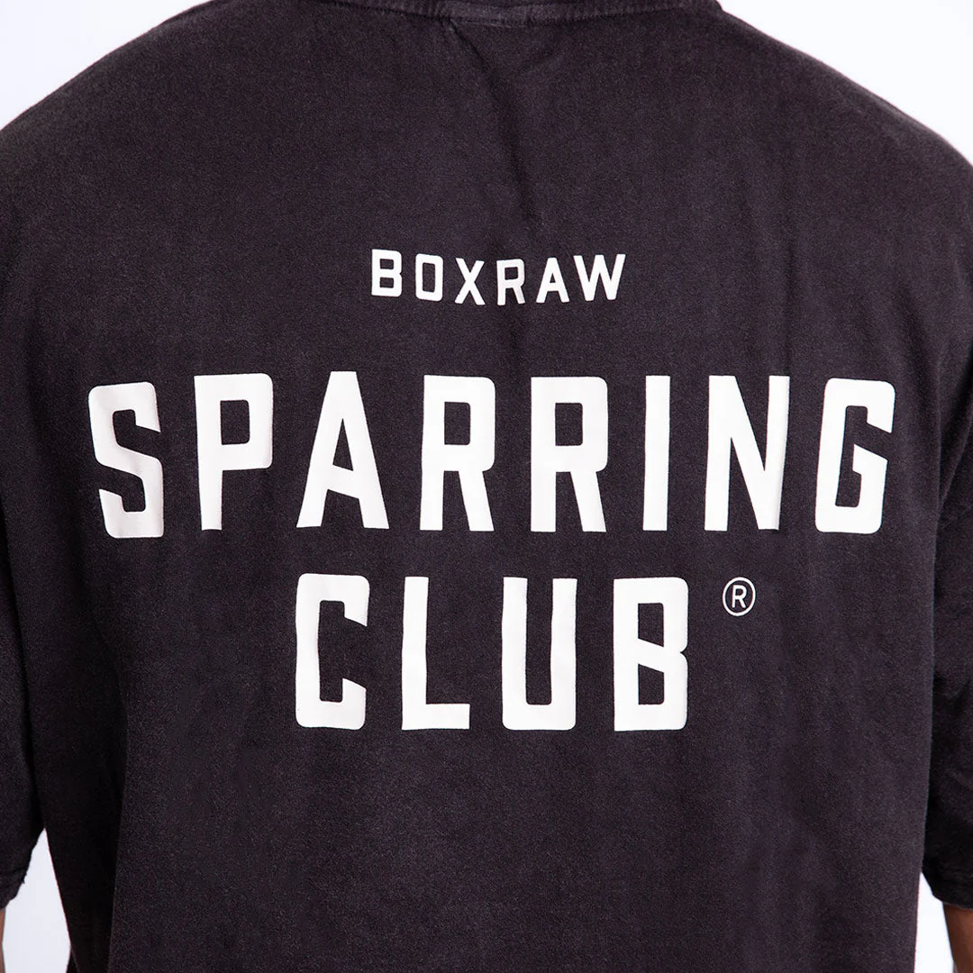 T-shirt Boxraw Sparring Club Oversize Nero - immagine 8