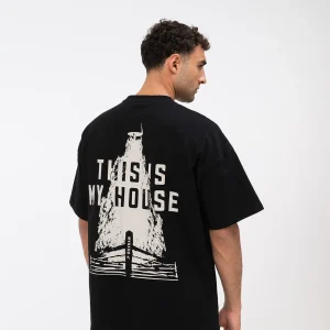 T-shirt Boxraw This Is My House Oversize