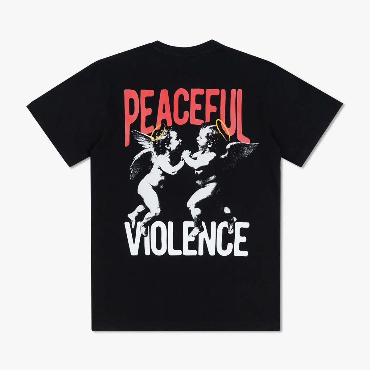 T-shirt Manto Angels Nero