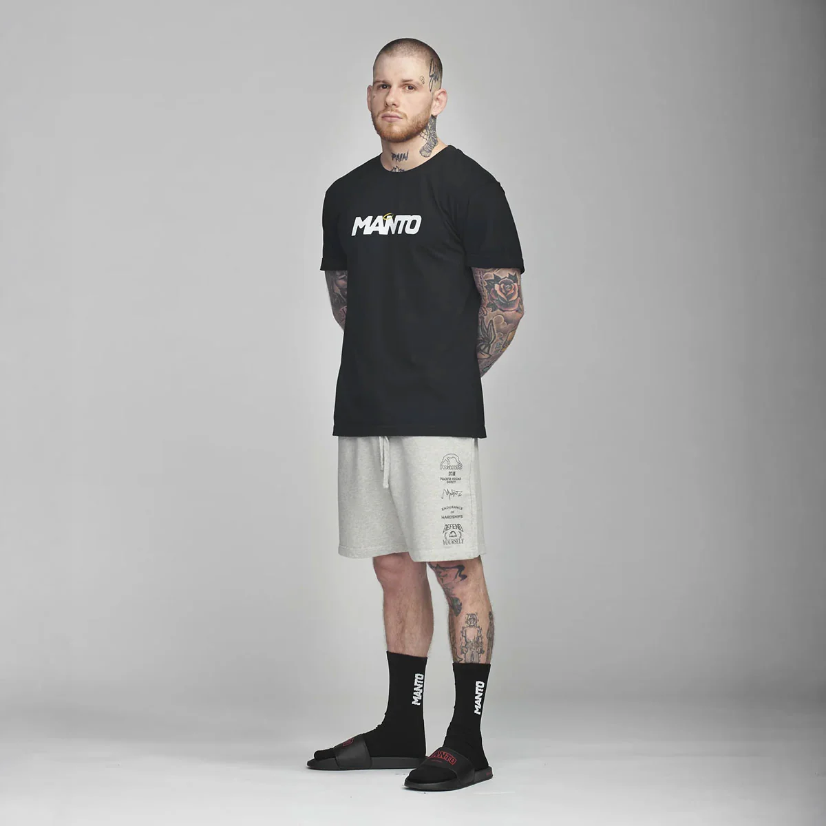 T-shirt Manto Angels Nero - immagine 6