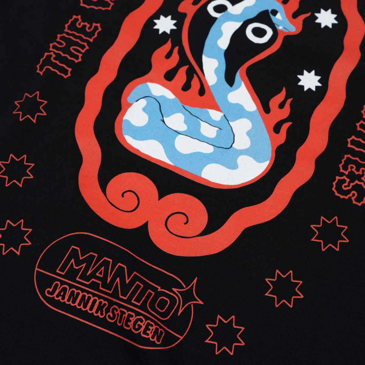 T-shirt Manto Cobra Nero - immagine 5