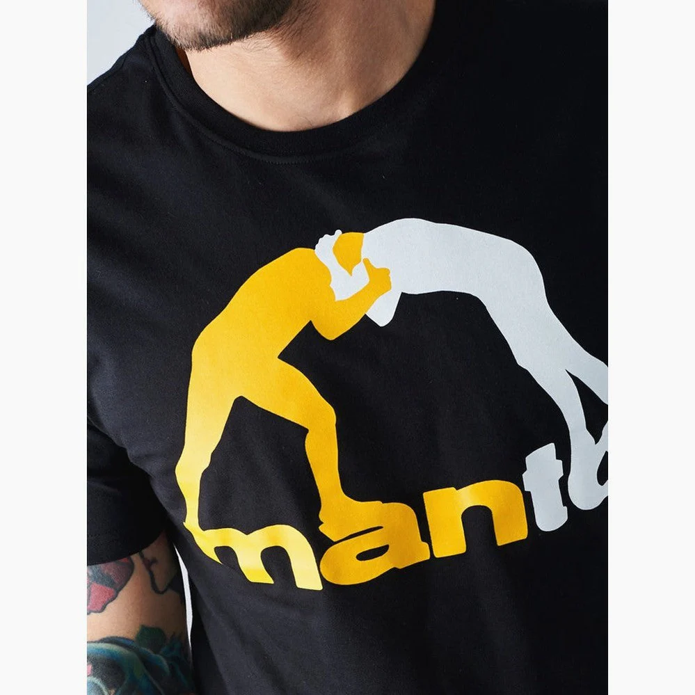 T-shirt Manto Logo Black - immagine 5