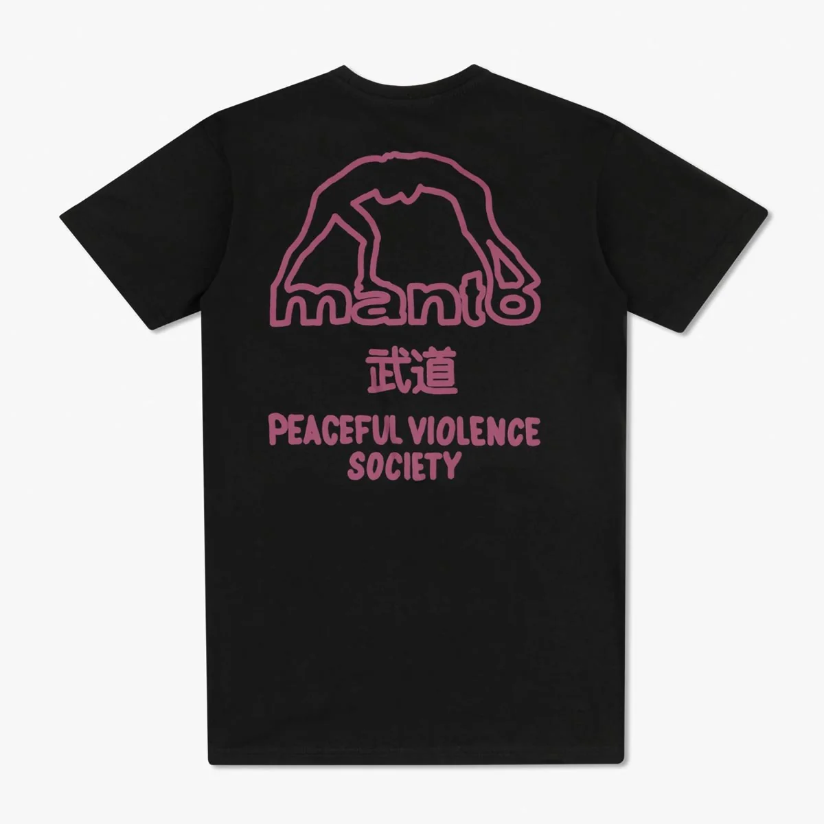 T-shirt Manto SOCIETY 25 Nero