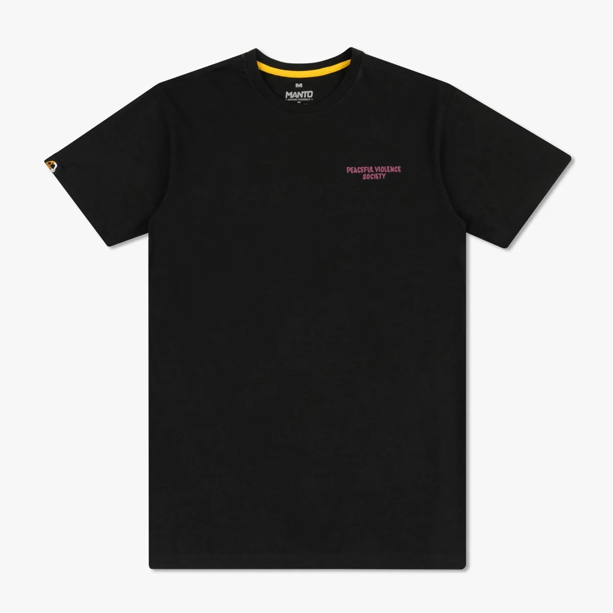 T-shirt Manto SOCIETY 25 Nero - immagine 3