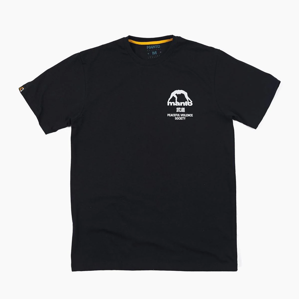 T-shirt Manto SOCIETY Nero-bianco - immagine 3