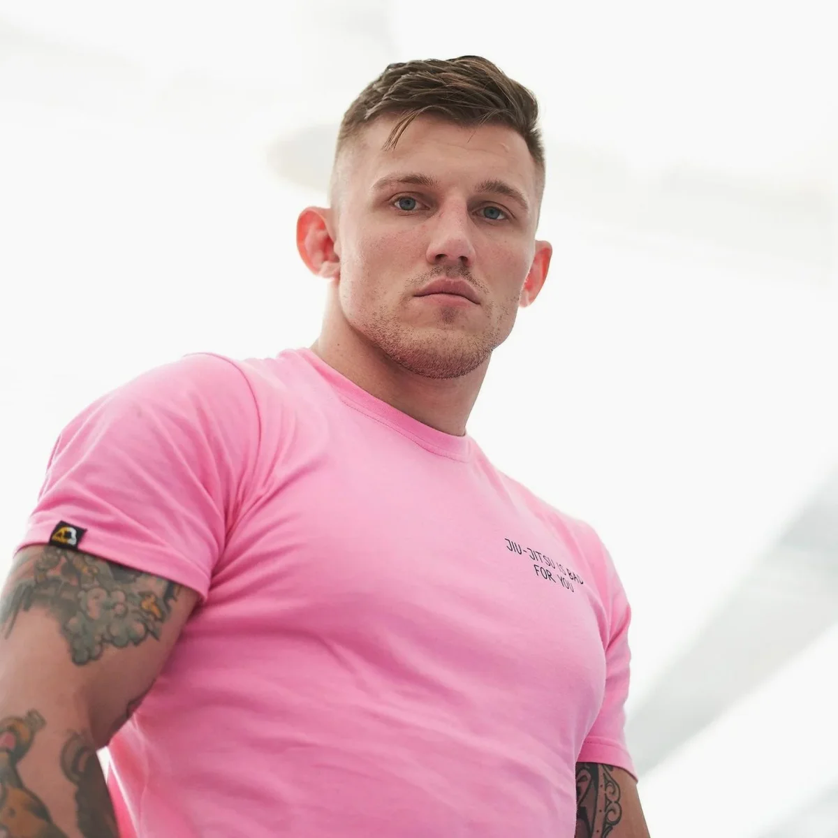 T-shirt Manto x KTOF Balaclava Rosa - immagine 7