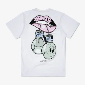 T-shirt Manto x KTOF Gloves Bianco