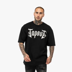 T-shirt Tapout Oversize Simply Believe Nero