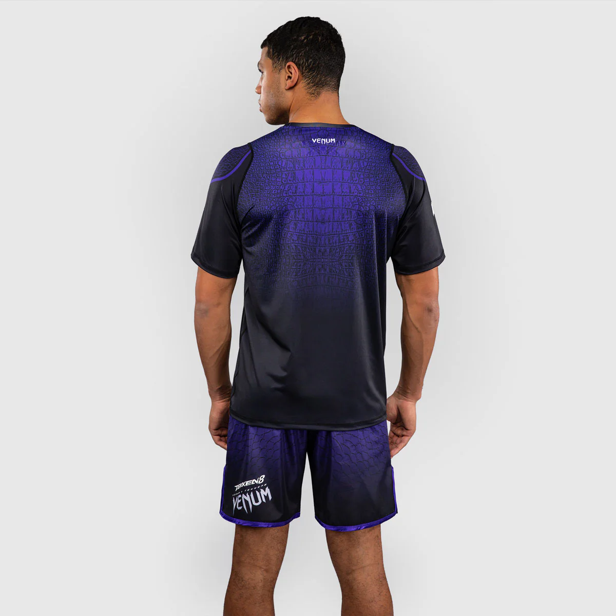 T-shirt Venum Dry Tech Tekken 8 Kazuya Nero-viola - immagine 5
