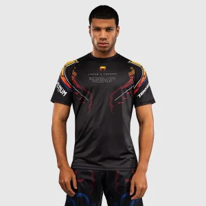 T-shirt Venum Dry Tech Tekken 8 Yoshimitsu Nero-arancione