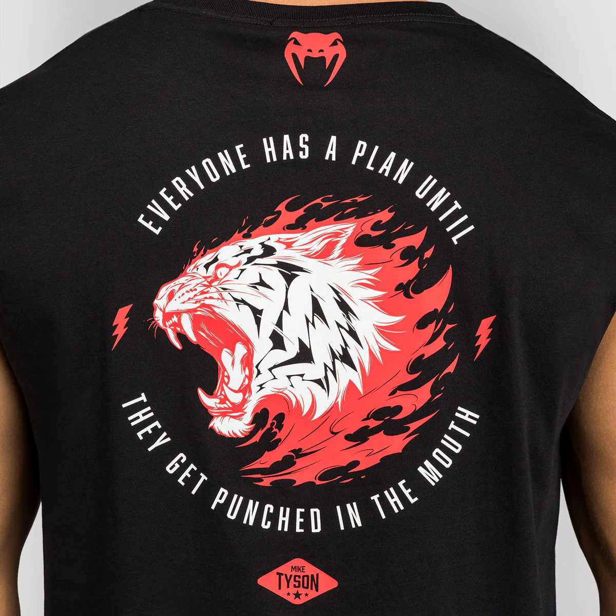 T-shirt smanicata Venum x Mike Tyson Nero - immagine 6