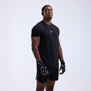 T-shirt tecnica Bivol x Boxraw Nero