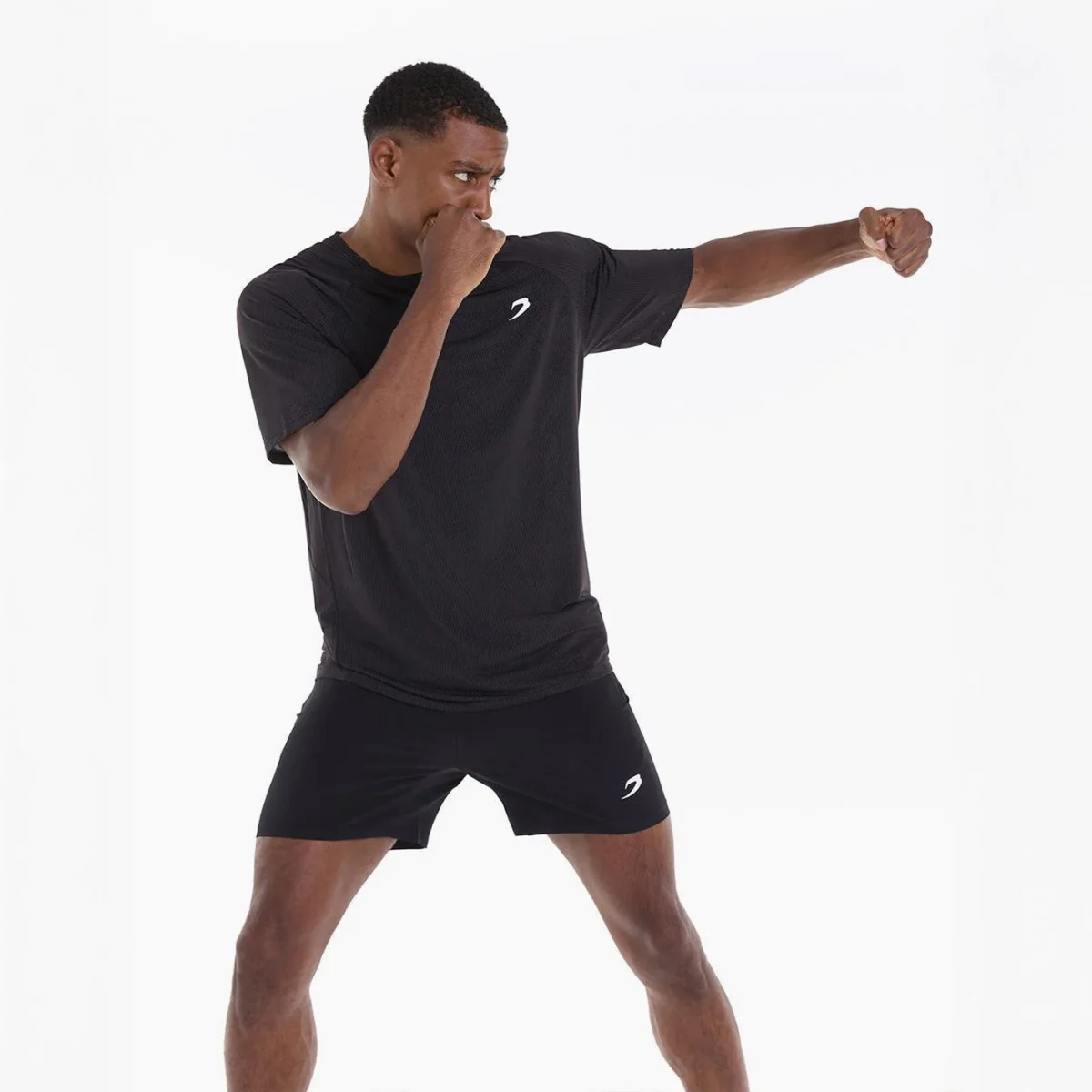 T-shirt tecnica Boxraw Oversize Valdes Nero - immagine 3