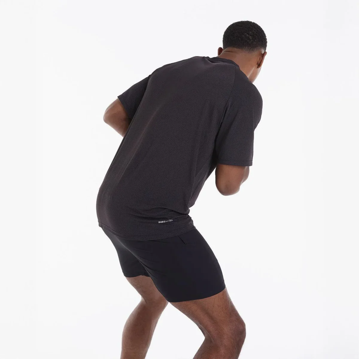 T-shirt tecnica Boxraw Oversize Valdes Nero - immagine 4