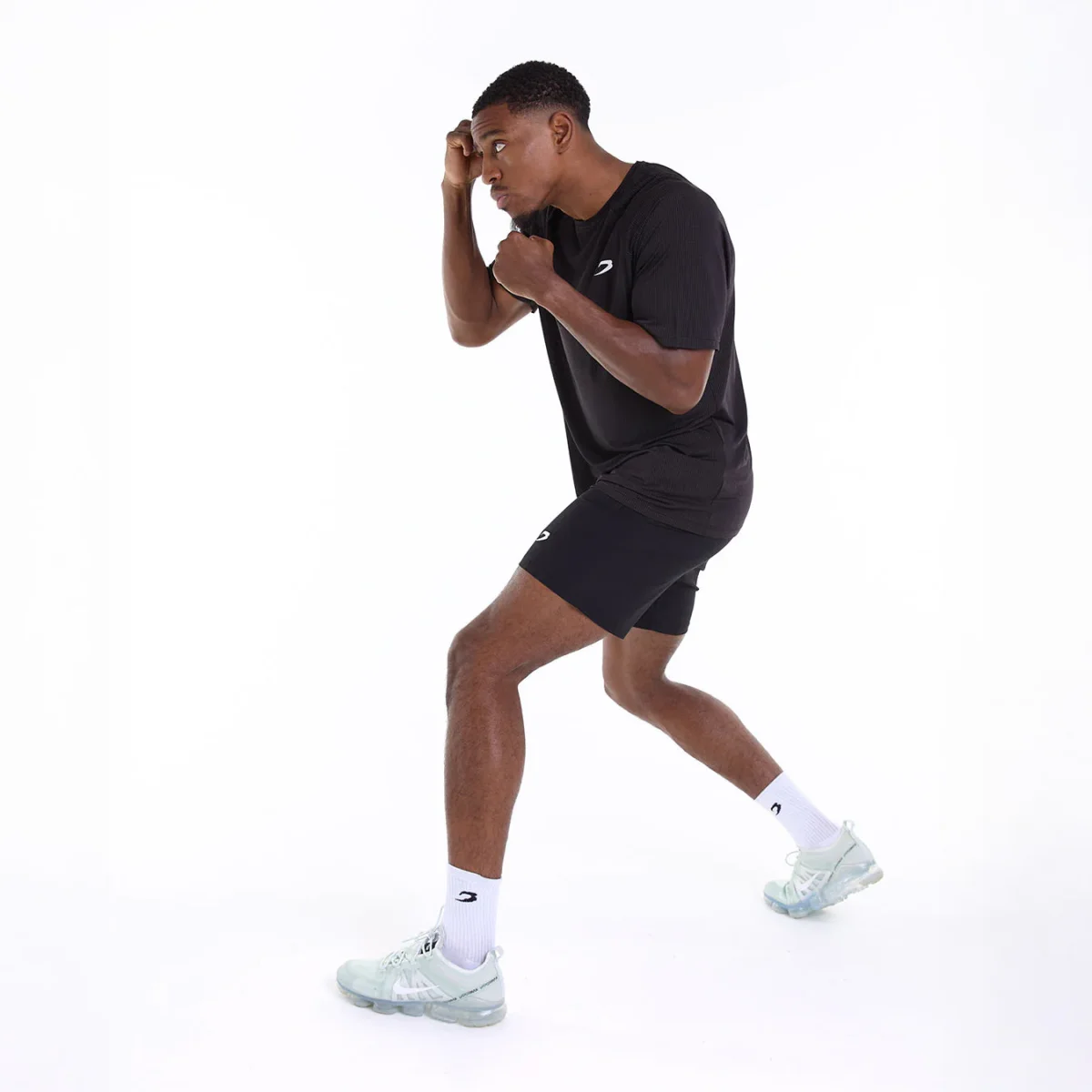 T-shirt tecnica Boxraw Oversize Valdes Nero - immagine 5