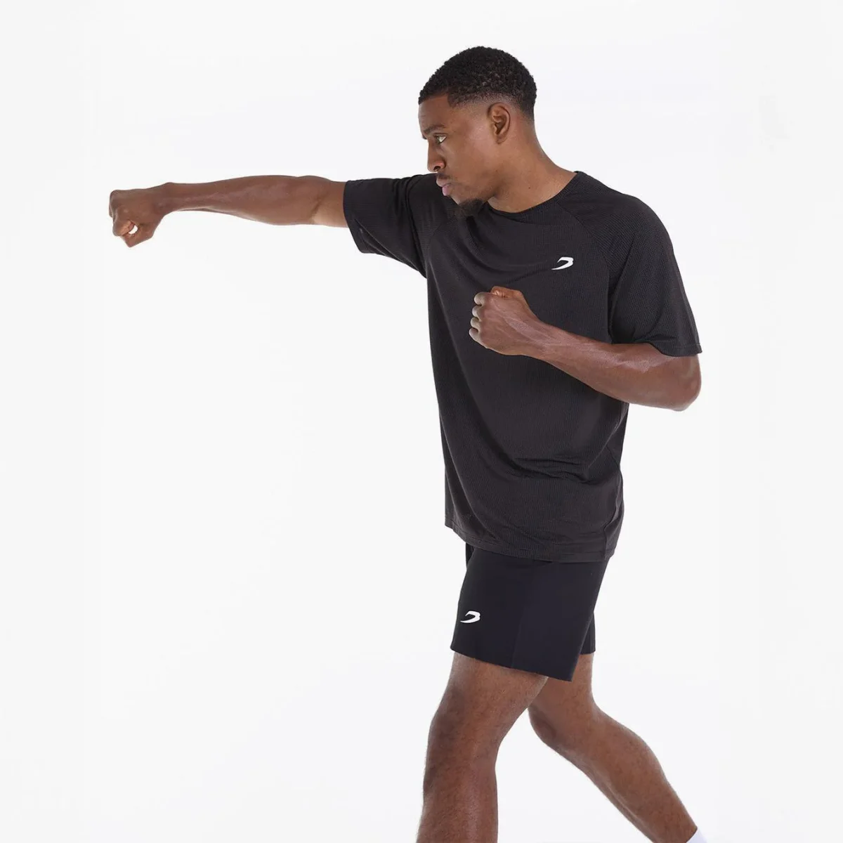 T-shirt tecnica Boxraw Oversize Valdes Nero - immagine 7