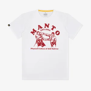 T-shirt Manto Boxeo Bianco