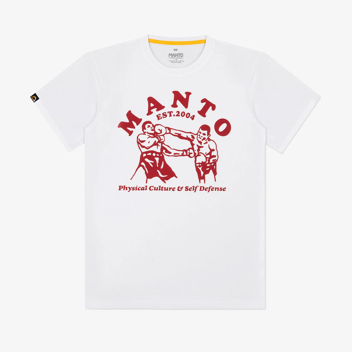 T-shirt Manto Boxeo Bianco