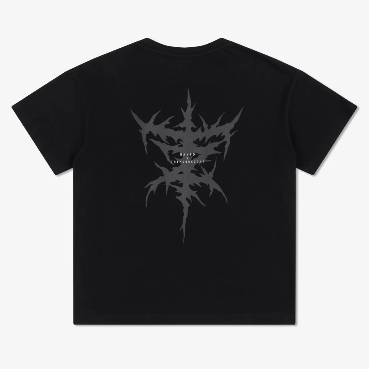 T-shirt oversize Manto Treasure Zone Nero - immagine 3