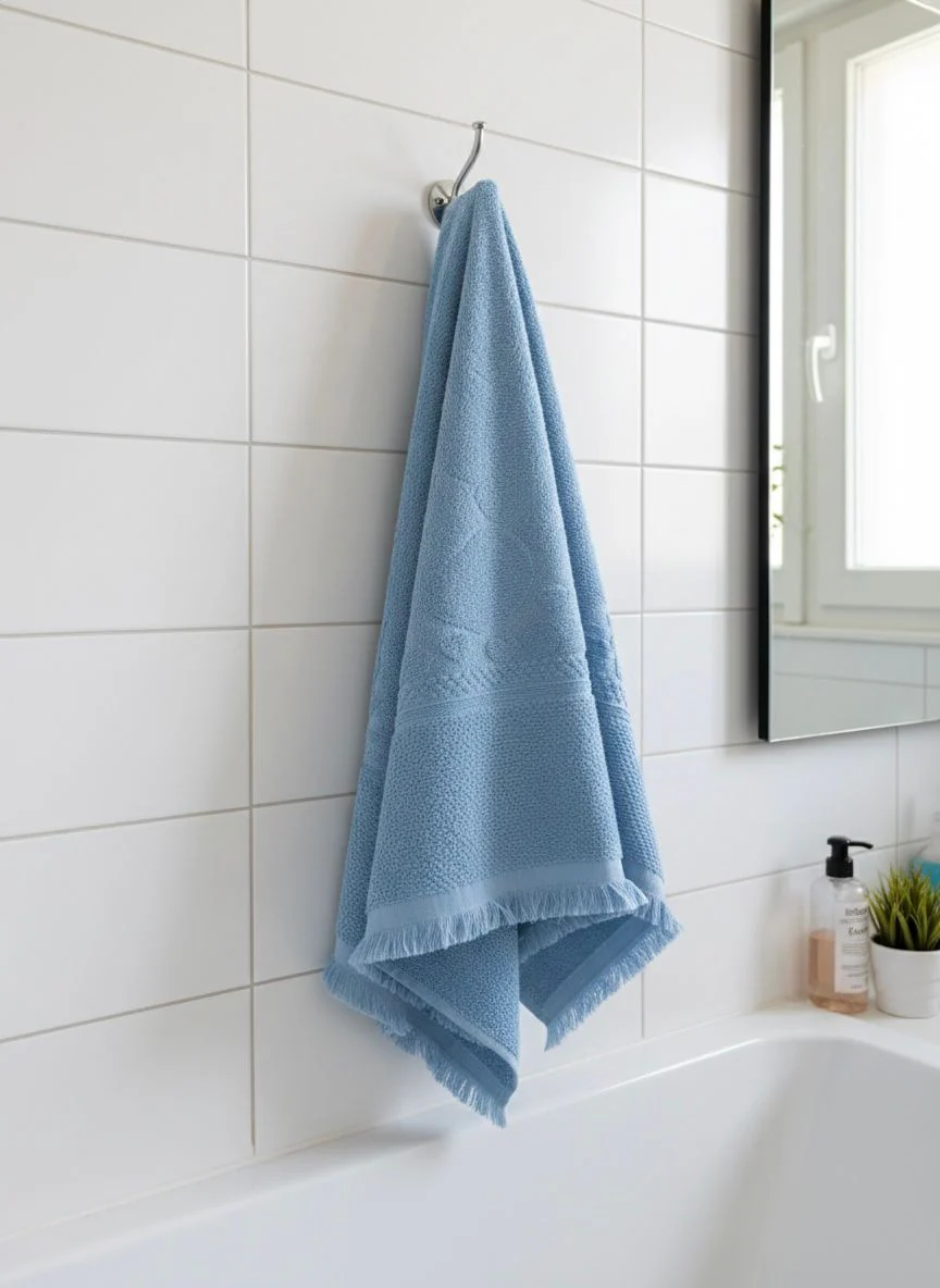 Telo Spugna Jaquard con frange - immagine 3