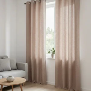 Tenda con Anelli Rosa Cipria