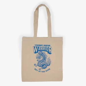 Tote Bag Combat Arena Dragon Warrior Blu