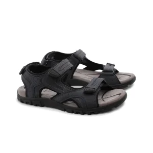 Strada sandali blu da uomo