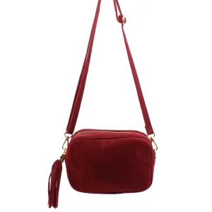 Vanessa borsa in pelle con nappine